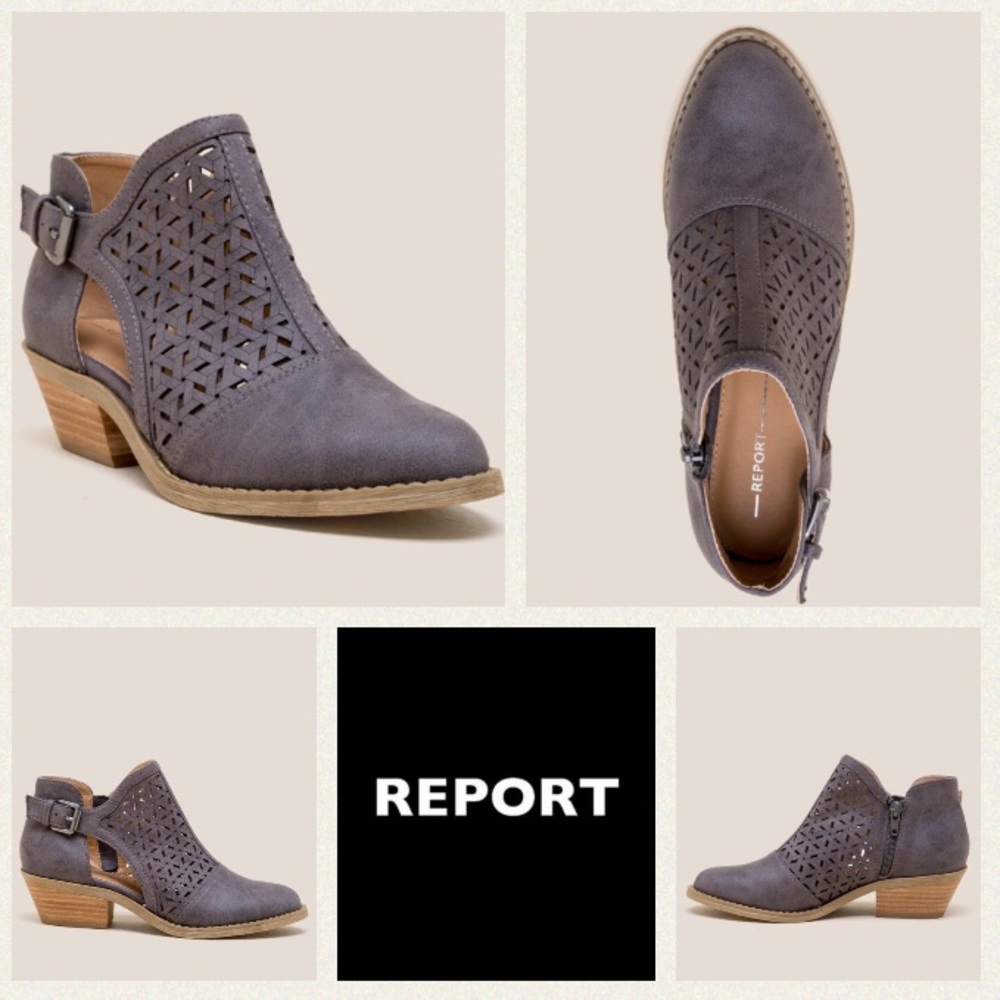 GORGEOUS!  Report Deena chip out ankle boots (7)